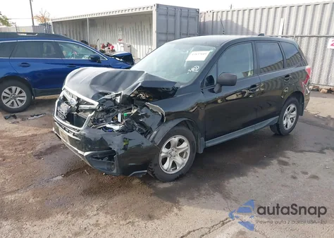 2017 Subaru Forester 2.5I из США, поврежденный, VIN JF2SJAAC0HH809324